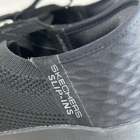 Skechers Sneakers Women's Size 6.5 Color Black Work Slip Resistant Slip-Ins - Picture 7 of 12